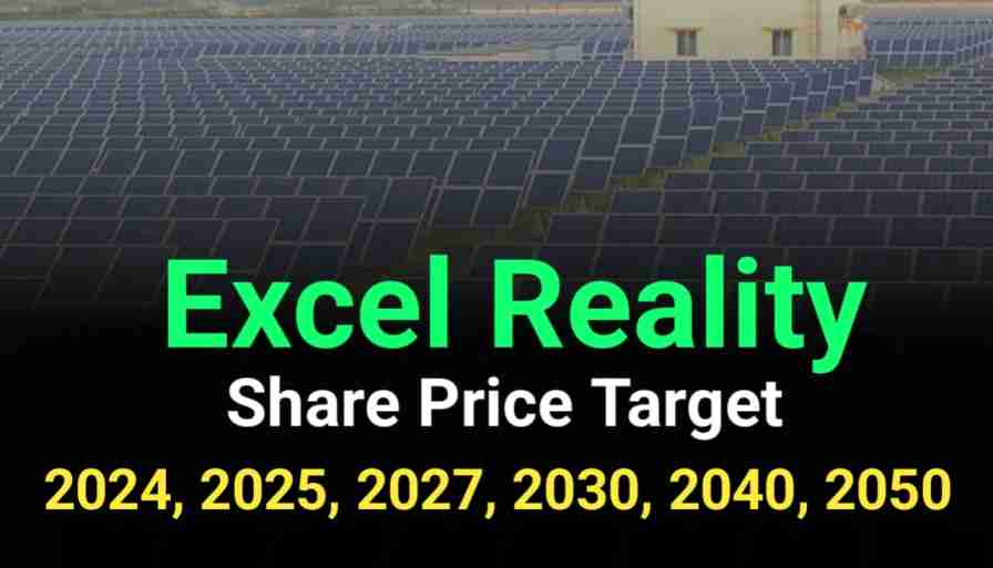 Excel Reality Share Price Target 2024, 2025, 2027, 2030, 2040, 2050 